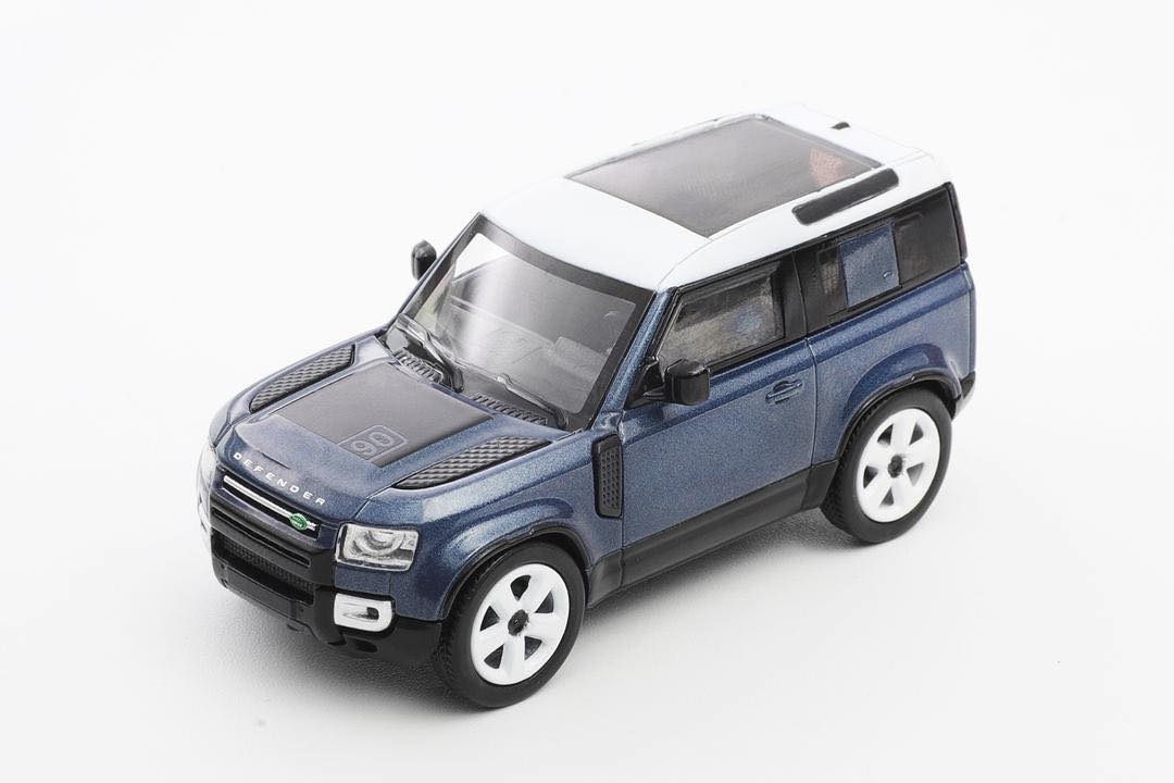 Shadow 1:64 Land Rover Defender 90 LHD BLUE/BROWN (2 Colours) LL-092-230/LL-092-231