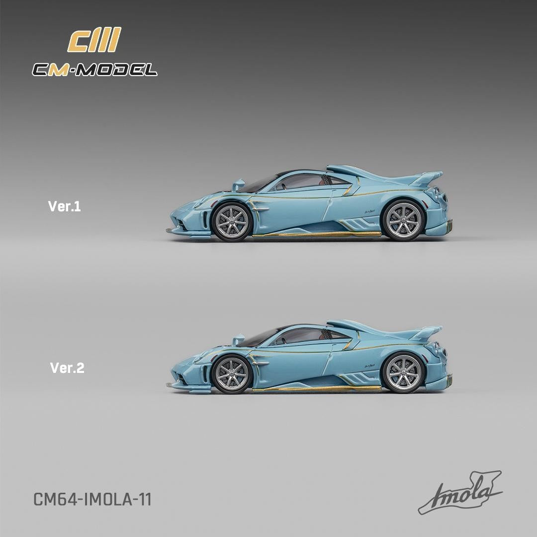 [Preorder] CM Model 1:64 Pagani Imola Azzurro Sardegna CM64-IMOLA-11