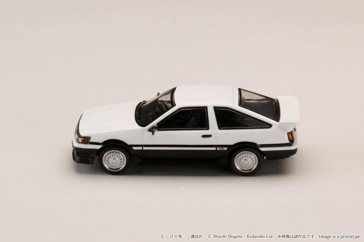 [Preorder] Hobby Japan 1:64 Toyota COROLLA LEVIN (AE86)/Initial D Wataru Akiyama vs Takumi Fujiwara HJDMD008B