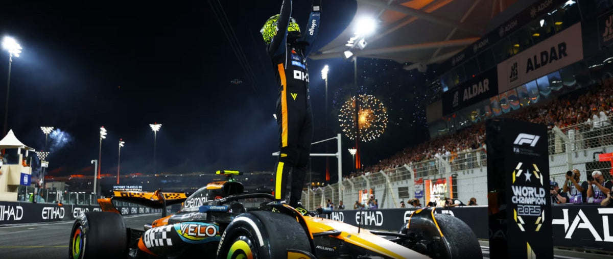 MINICHAMPS 1:43 MCLAREN FORMULA 1 TEAM MCL39 - LANDO NORRIS - WORLD CHAMPION - ABU DHABI GP 2025 537256604