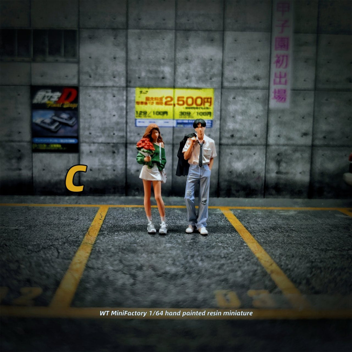 WT Minifactory 1:64 Couple Giving Flowers Duo WT2025121119 (3 Versions)