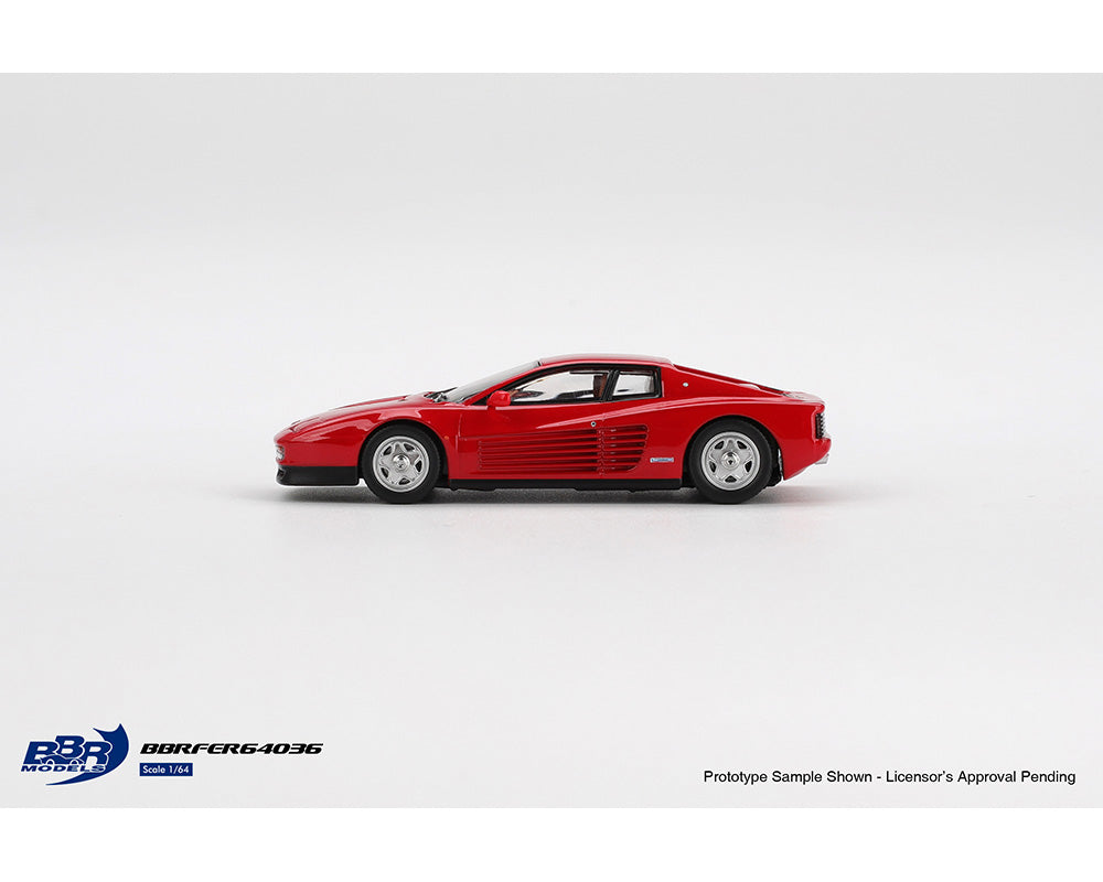[Preorder] BBR 1:64 1987 Ferrari Testarossa – Rosso Corsa BBRFER64036