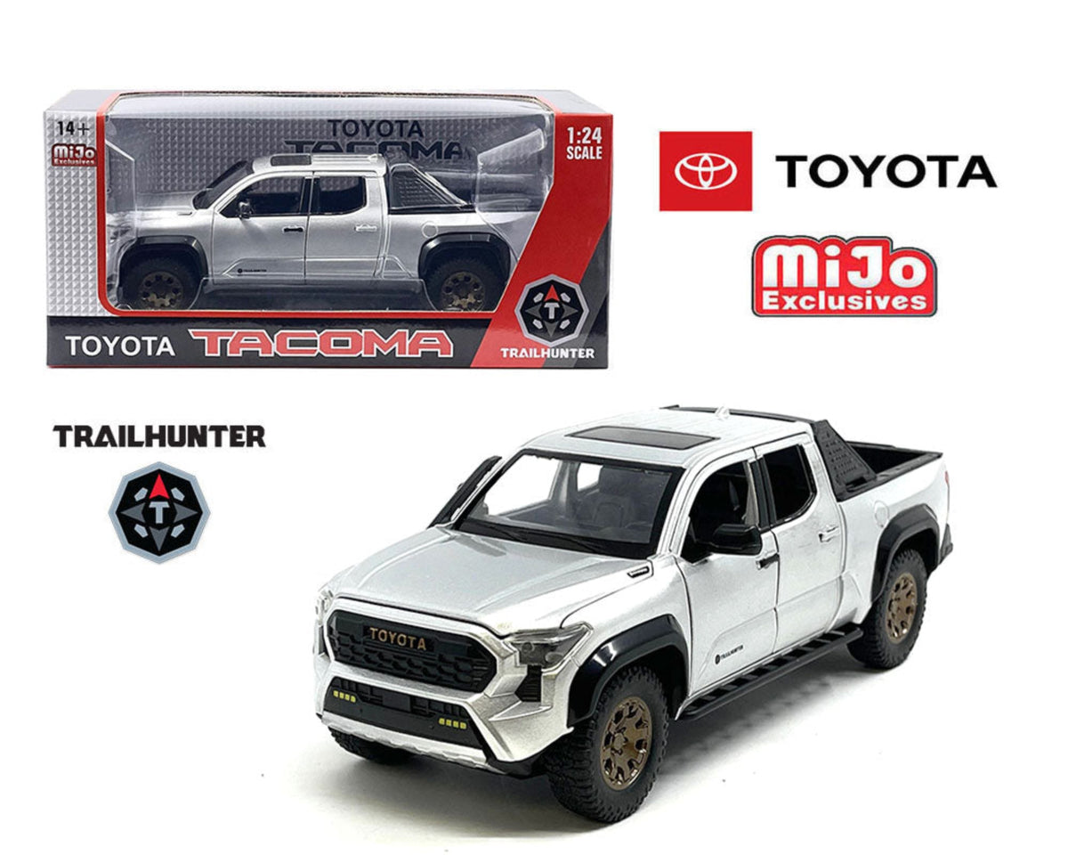MiJo Exclusives 1:24 2024 Toyota Tacoma Trailhunter Edition Limited Edition (4 Colours)