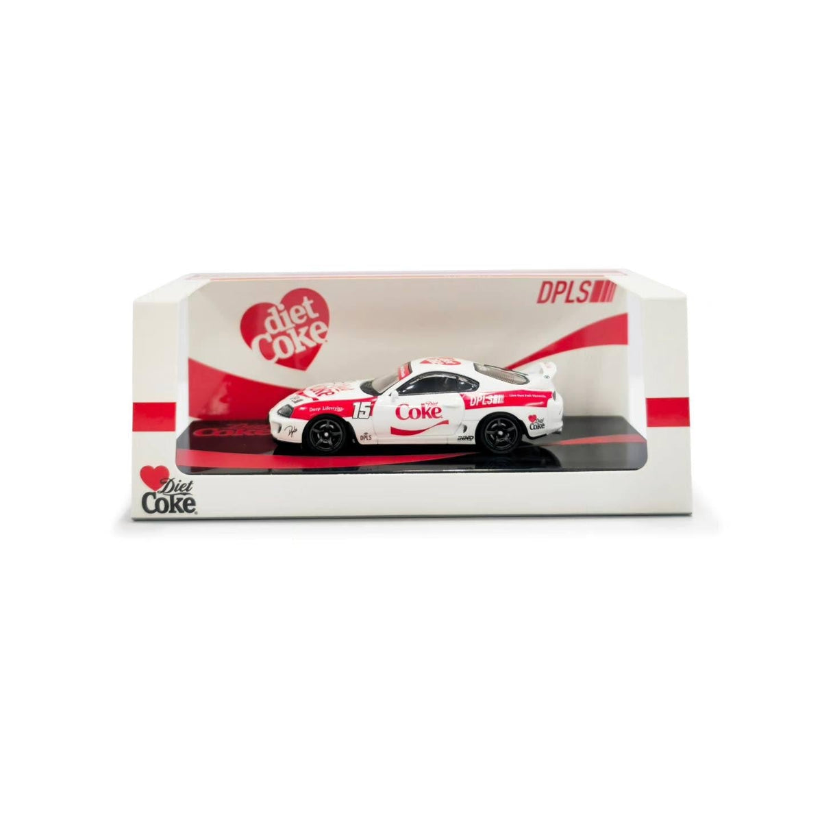 Inno64 x DPLS Coca Cola Toyota Supra (A80) Box Set COKE117