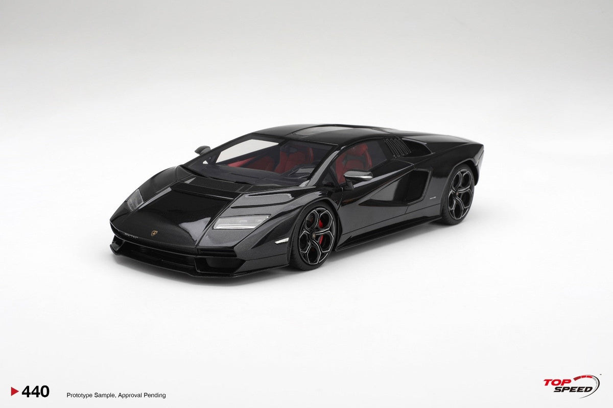 [Preorder] Topspeed 1:18 Lamborghini Countach LPI 800-4  Nero Maia TS0440