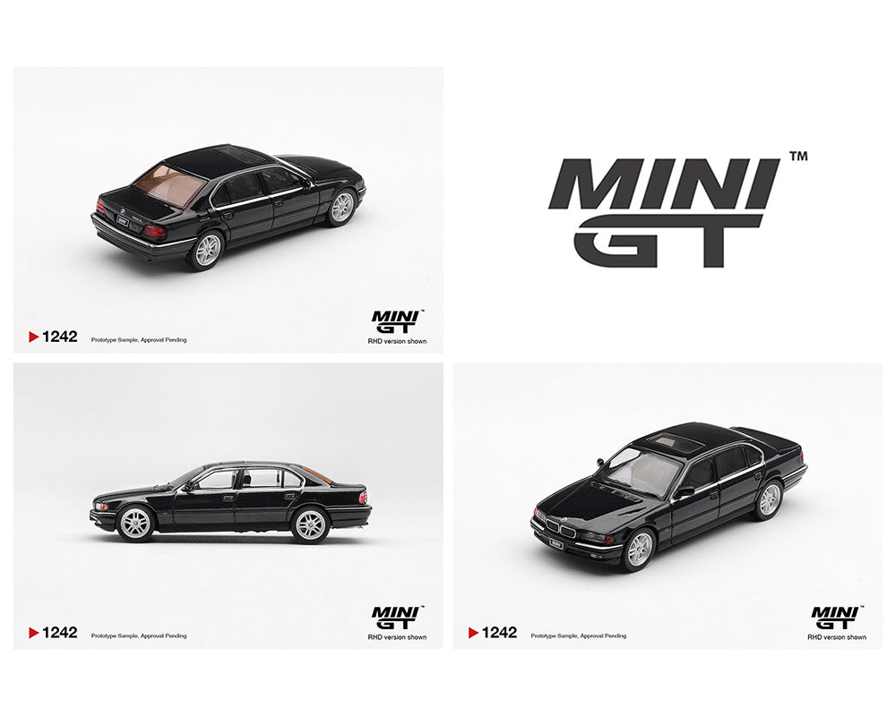 [Preorder] Mini GT 1:64 BMW 750IL – Black Sapphire – Limited Edition MGT01242-BL