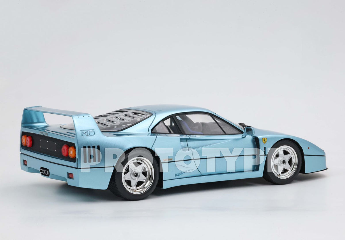 BBR 1:18 Ferrari F40 Hyperion Blue P18151I