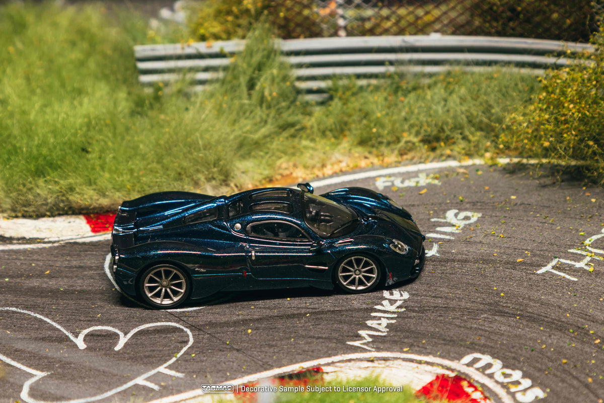 [Preorder] Tarmac Works 1:64 Pagani Utopia Blue Metallic T64G-TL055-BL