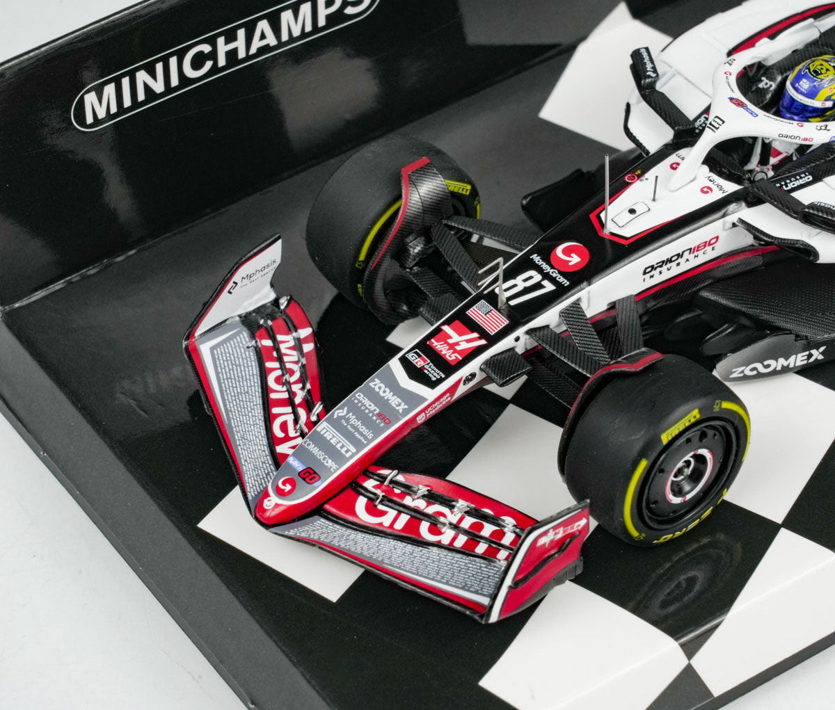MINICHAMPS 1:43 MONEYGRAM HAAS F1 TEAM VF-25 - OLIVER BEARMAN - 2025 417251087