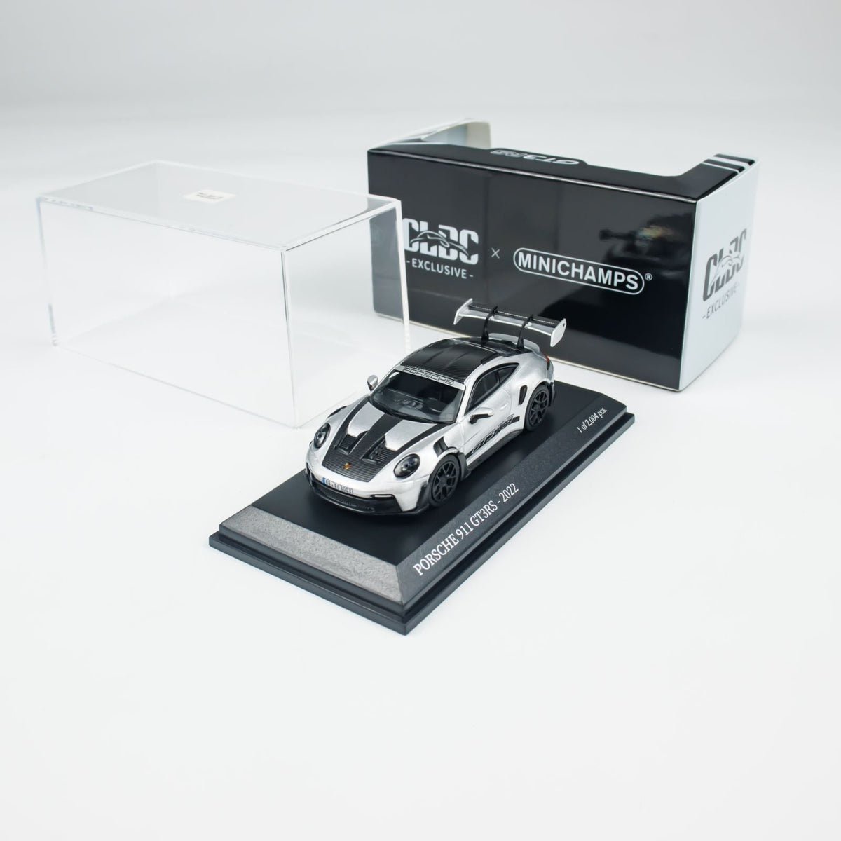 MINICHAMPS 1:64 PORSCHE 911 (992) GT3 RS Silver - 2022 CLDC 643062123