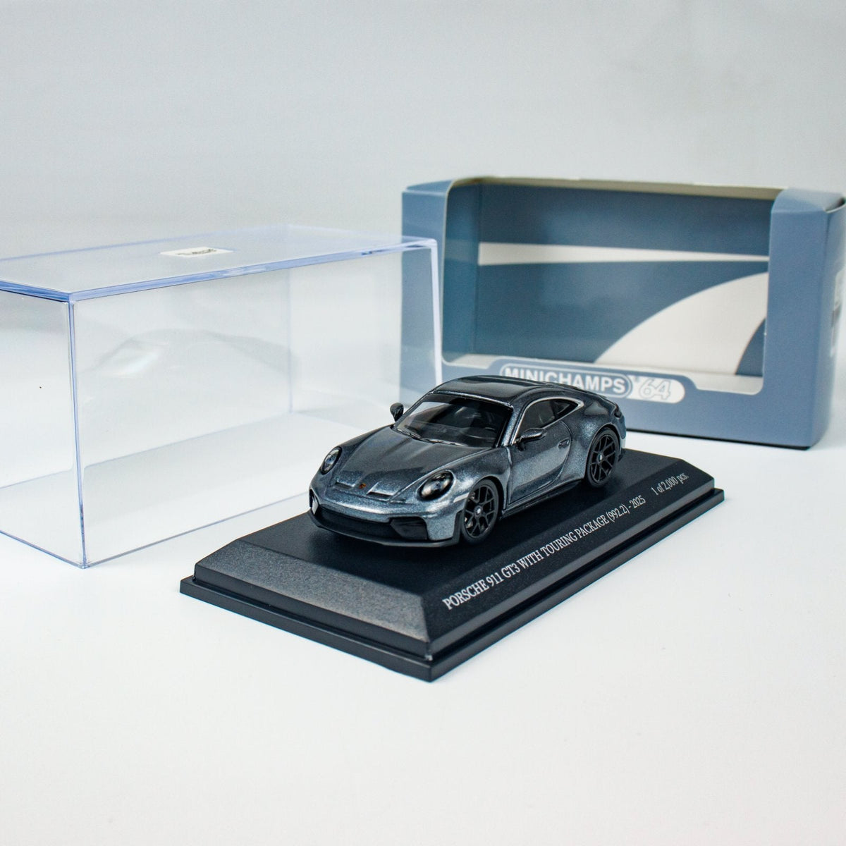 Minichamps 1:64 PORSCHE 911 (992.2) GT3 TOURING - 2025 - GREY METALLIC CLDC 643064236
