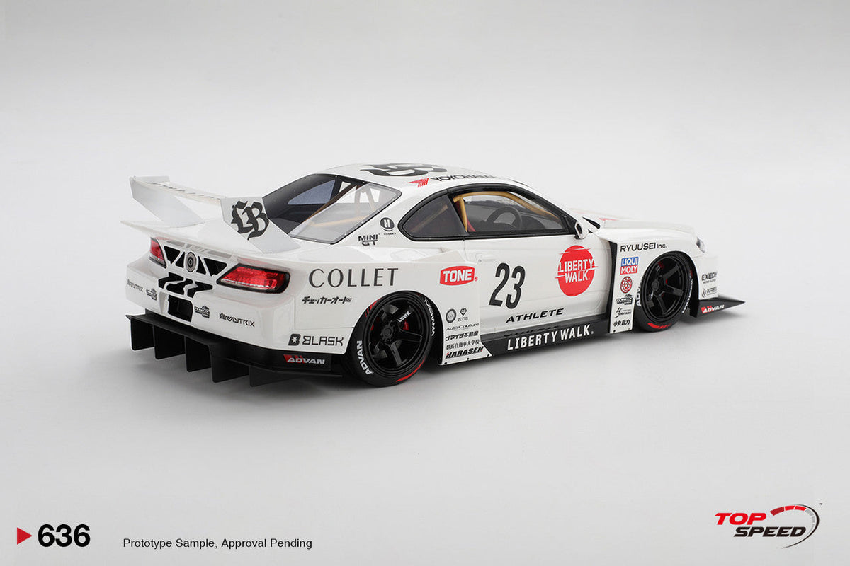 [Preorder] Topspeed 1:18 Nissan SILVIA (S15) LB-Super Silhouette ATHLETE TS0636