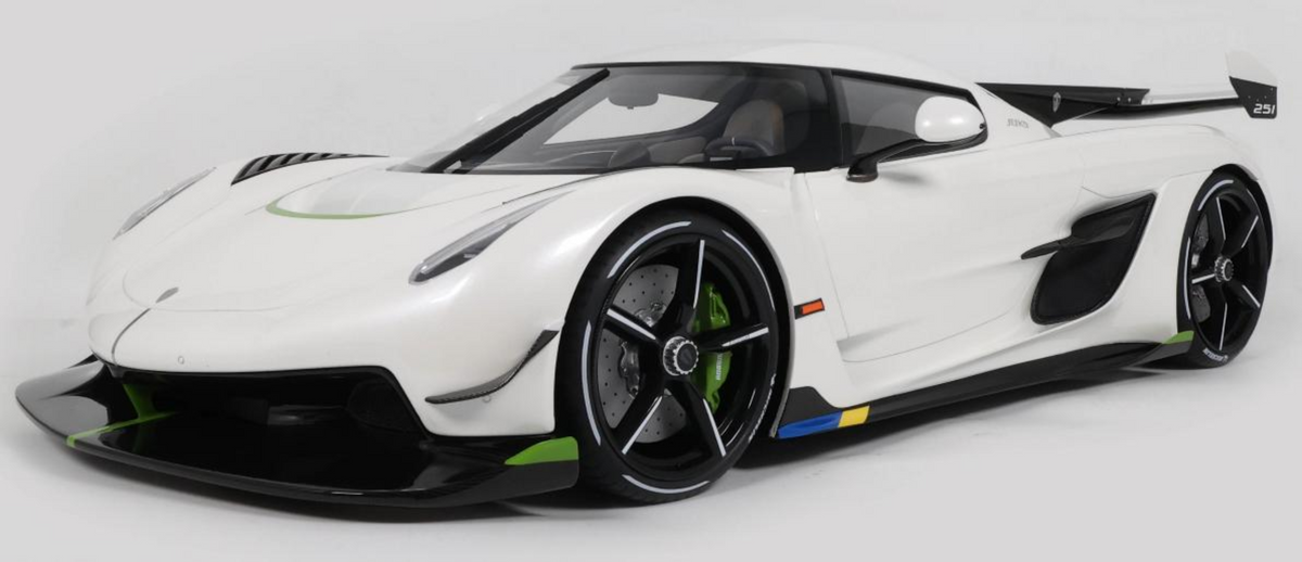 GT Spirit 1:8 KOENIGSEGG JESKO WHITE 2019 GTS801301