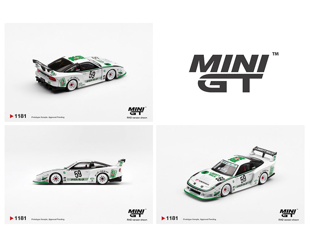 [Preorder] Mini GT 1:64 Nissan LB-Silhouette 180SX – White MGT01181-BL