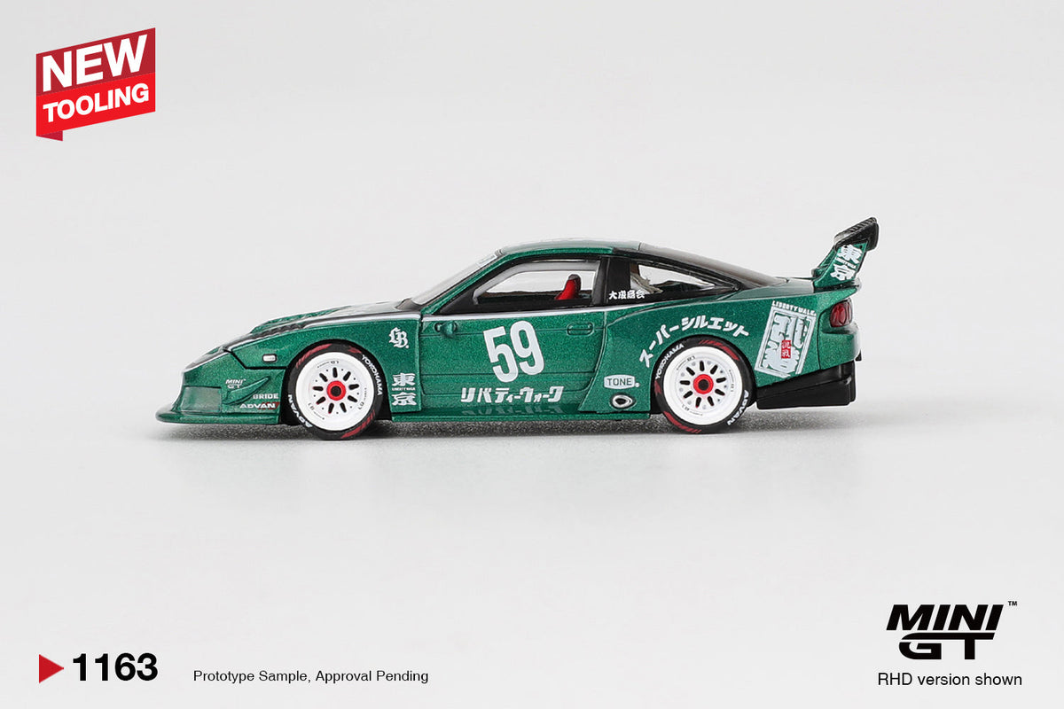 [Preorder] Mini GT 1:64 Nissan LB-Super Silhouette 180SX 2026 TAS MGT01163-BL