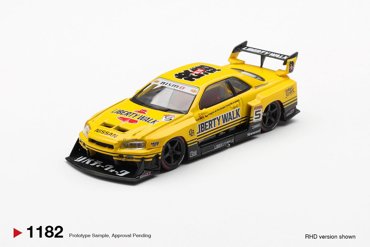 [Preorder] MINI GT 1:64 Nissan LB-ER34 Super Silhouette SKYLINE MGT01182