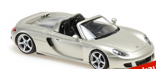 [Preorder] MINICHAMPS 1:43 PORSCHE CARRERA GT - 2003 - SILVER 940062630