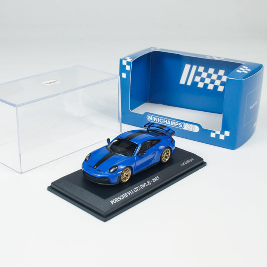 Minichamps 1:64 PORSCHE 911 (992.2) GT3 - 2025 - BLUE CLDC 643064226