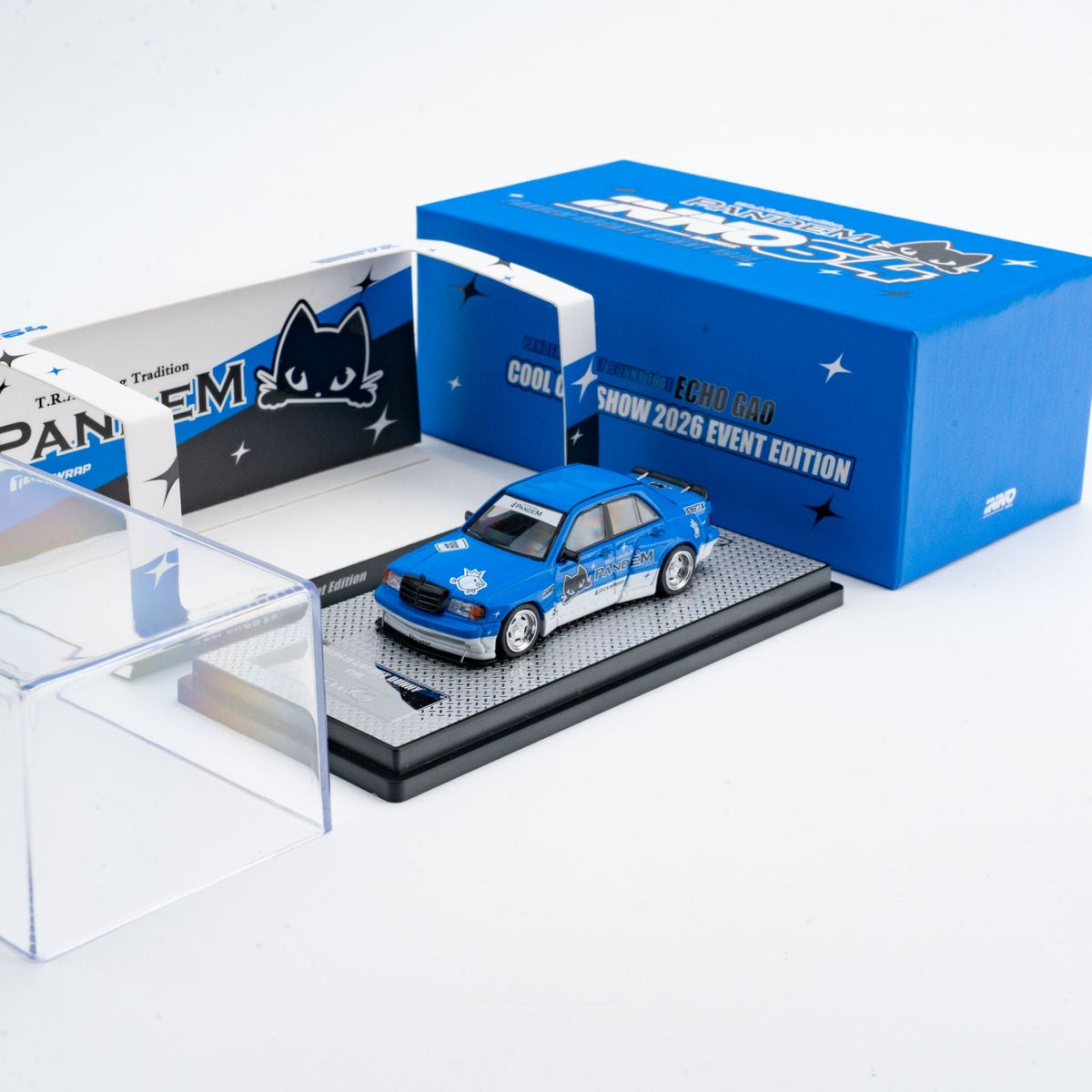 Inno64 1:64 PANDEM ROCKET BUNNY 190E Echo Gao‘s Car IN64-190EP-ECHO