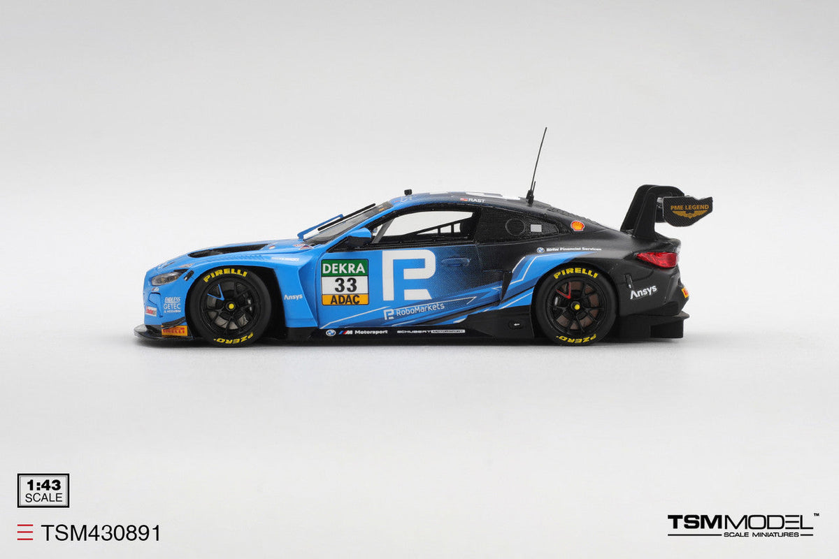 [Preorder] TSM 1:43 BMW M4 GT3 EVO #33 Schubert Motorsport 2025 DTM Zandvoort Race 1 Winner TSM430891