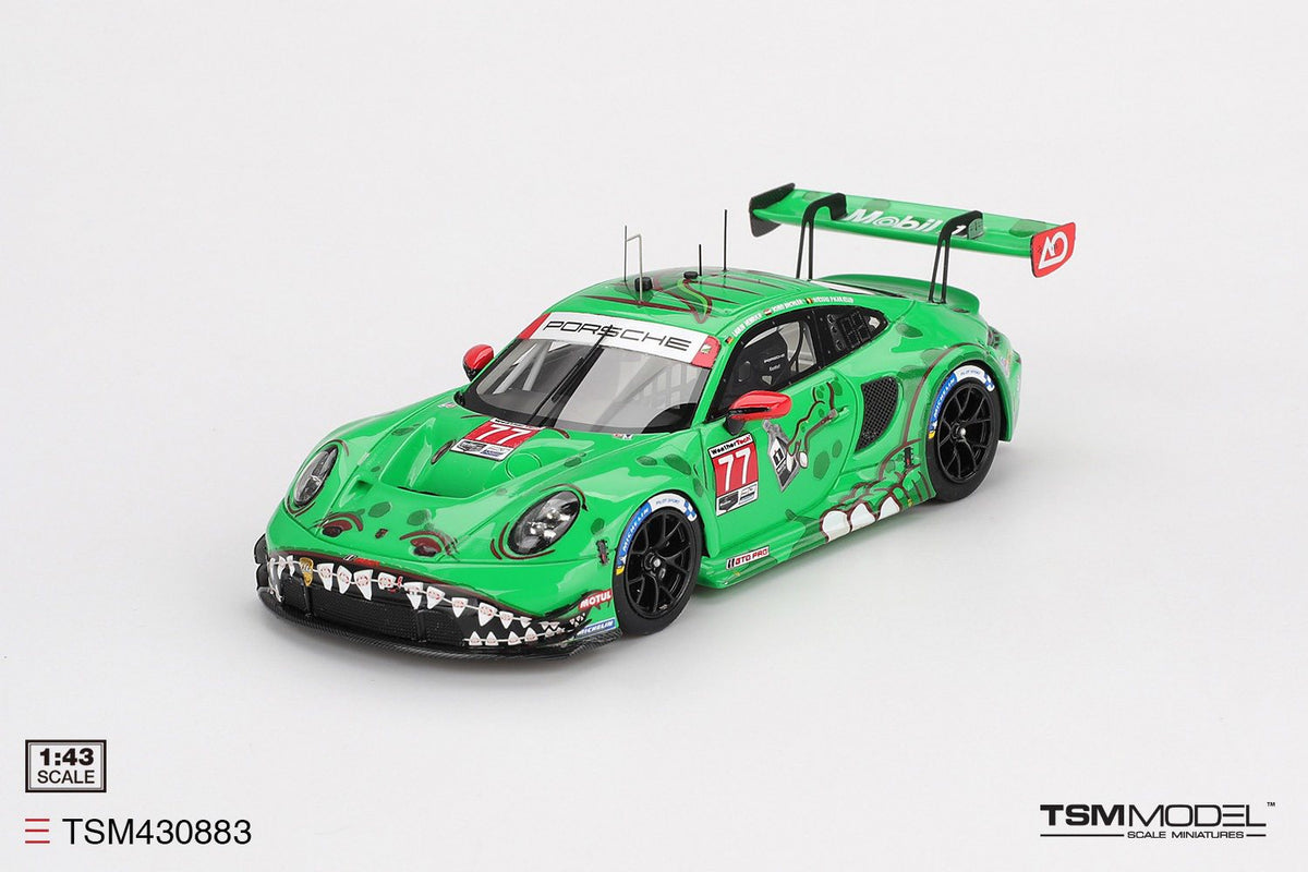 TSM 1:43 Porsche 911 GT3 R (992) #77 AO Racing 2025 IMSA Sebring 12 Hrs Class Winner TSM430883
