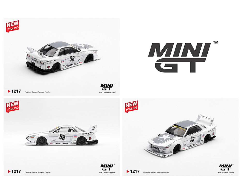 [Preorder] Mini GT 1:64 Nissan GT-R32 LB-Kaido Works TAS 2025 MGT01217-BL