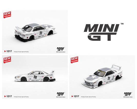 [Preorder] Mini GT 1:64 Nissan GT-R32 LB-Kaido Works TAS 2025 MGT01217-BL