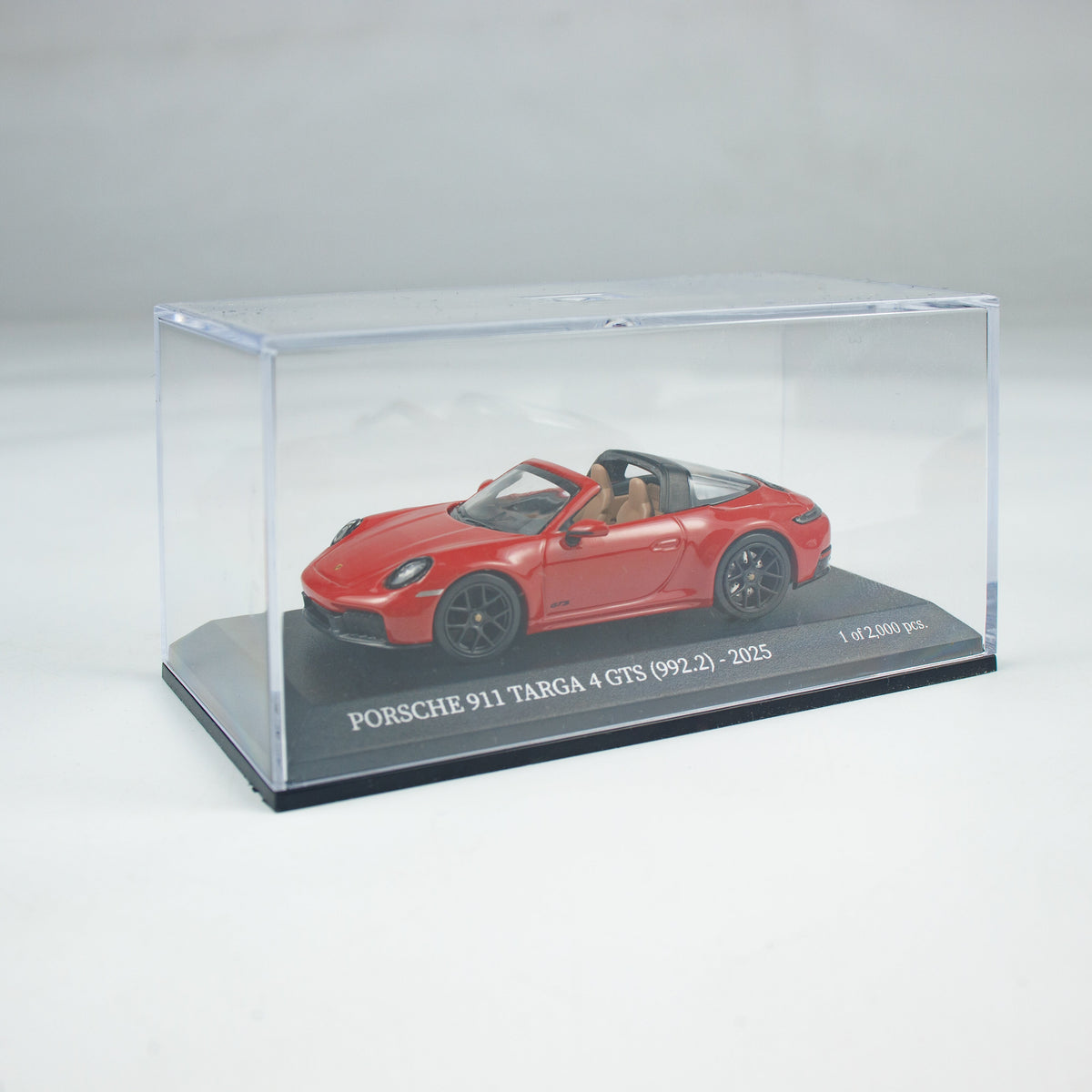 MINICHAMPS 1:64 PORSCHE 911 (992.2) TARGA 4 GTS -2025- RED CLDC 643064143