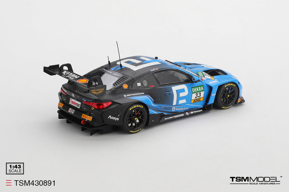 [Preorder] TSM 1:43 BMW M4 GT3 EVO #33 Schubert Motorsport 2025 DTM Zandvoort Race 1 Winner TSM430891
