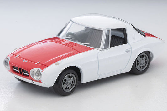 TLV Tomica Limited Vintage 1:64 Toyota Sports 800 Custom color specification (white/red) 1965 LV-215a