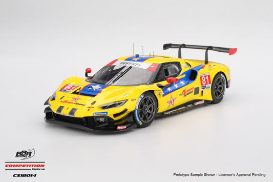 BBR 1:43 "Ferrari 296 GT3 #81 DragonSpeed  2025 IMSA Daytona 24 Hrs" CS017