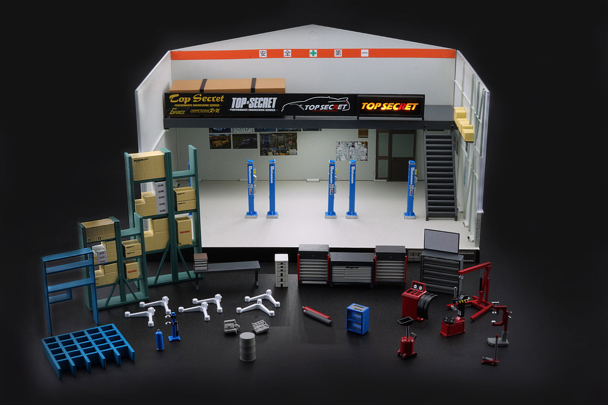 BM Creations 1:64 Top Secret Diorama Set (TAS JP26) - 999 Limited 64B0505