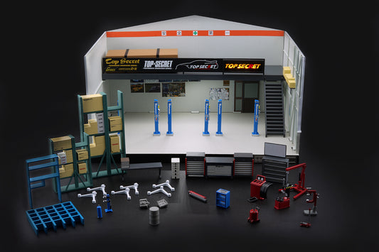 BM Creations 1:64 Top Secret Diorama Set (TAS JP26) - 999 Limited 64B0505