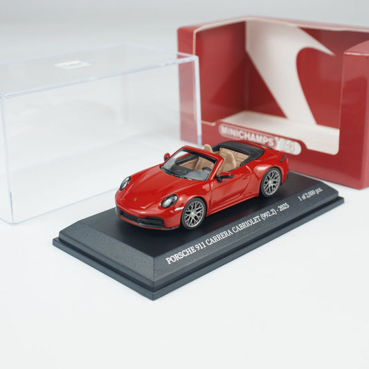 Minichamps 1:64 PORSCHE 911 (992.2) CARRERA CABRIOLET  CLDC 643064033