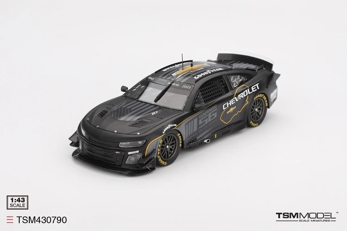 [Preorder] TSM 1:43 "NASCAR Next Gen Garage 56 Chevrolet Camaro ZL1   #24 Hendrick Motorsports Test Car" TSM430790