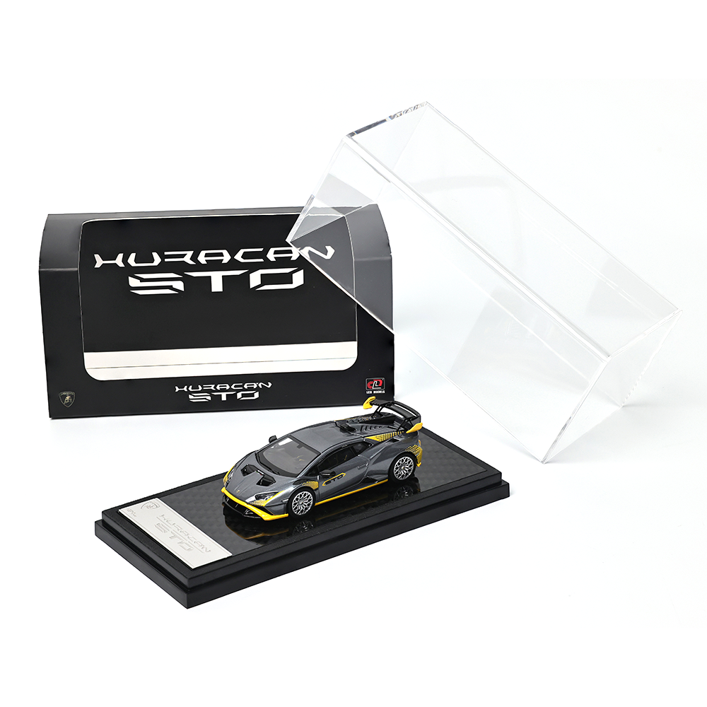 LCD 1:64 Lamborghini Huracan STO Silver Grey 2025 APA xp special package LCD64043-SG