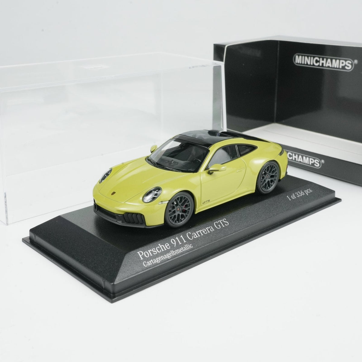 MINICHAMPS 1:43 PORSCHE 911 (992.2) CARRERA GTS 2024-YELLOW METALLIC 410064122