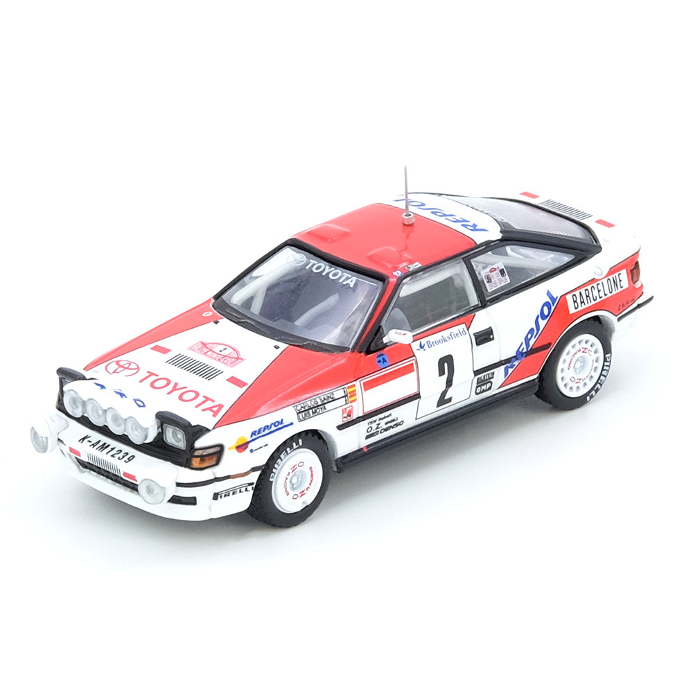 Inno64 1:64 TOYOTA CELICA GT-FOUR (ST165) Winner Rally Monte Carlo 1991 C. Sainz / L. Moya IN64-ST165R-91MCW