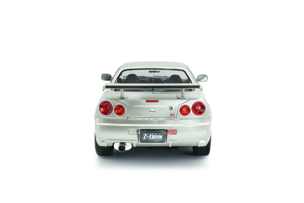 Solido 1:18 NISSAN SKYLINE (R34) GT-R Z TUNE SILVER 1999 S1804312