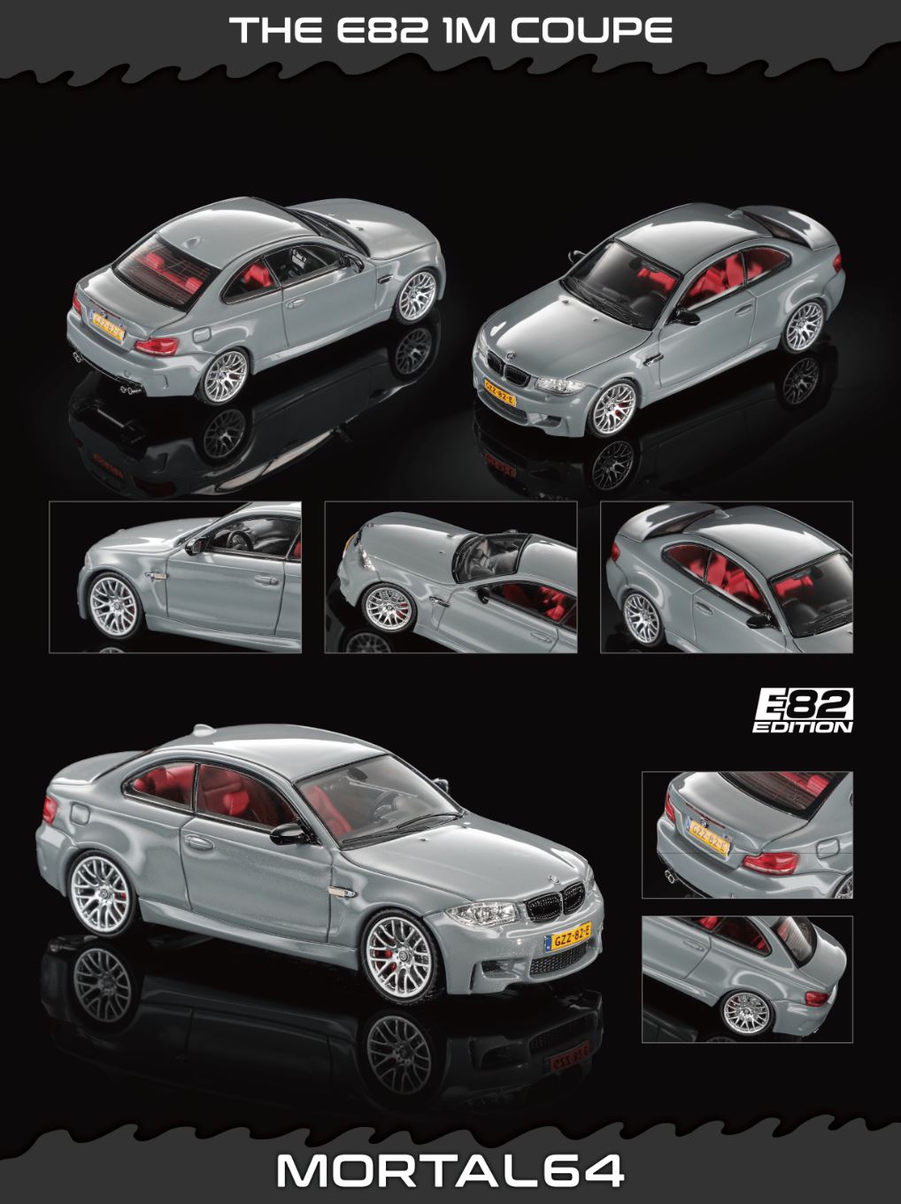 [Preorder] Mortal 1:64 BMW 1M Coupe (2 Colours)