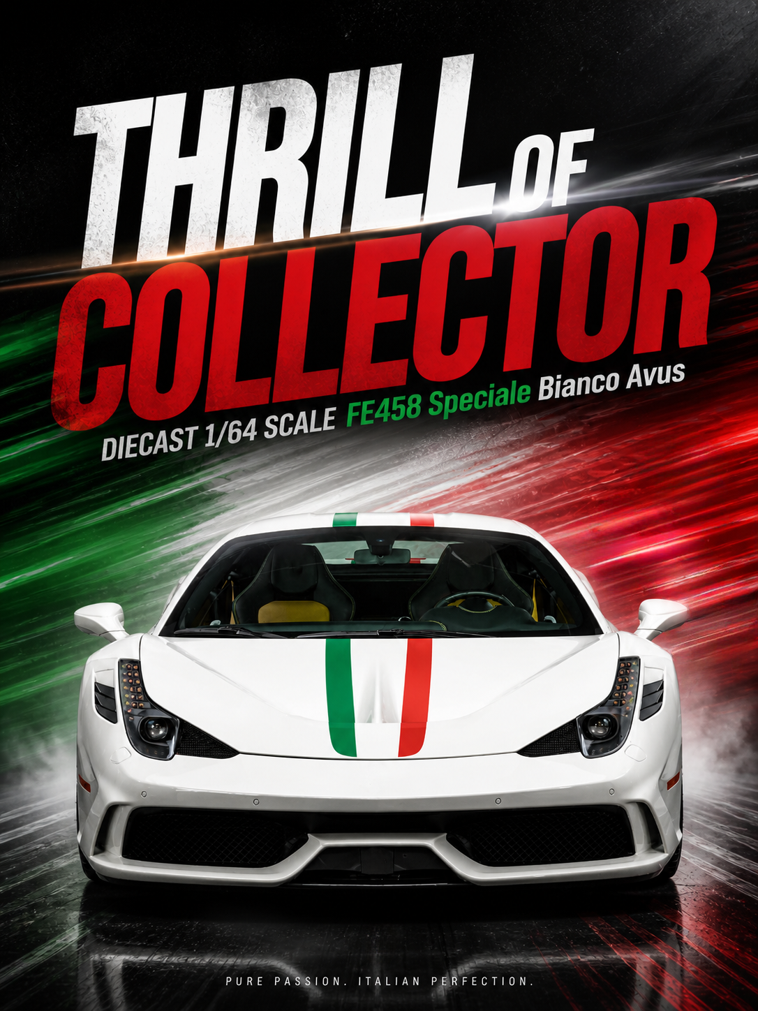 [Preorder] TOC 1:64 Ferrari FE458 Speciale (10 Colours)