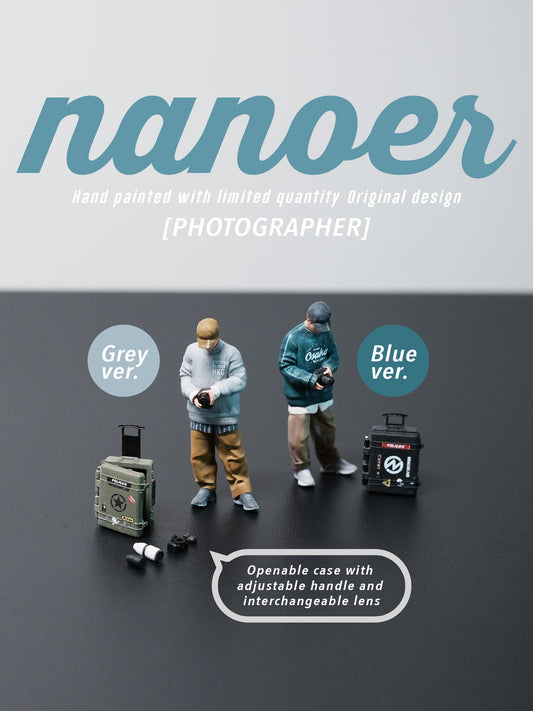 Nanoer 1:64 Photographer (4 Variants)