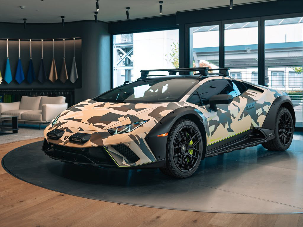 Looksmart 1:43 Lamborghini Huracan Sterrato All-Terrain - SABBIA Version