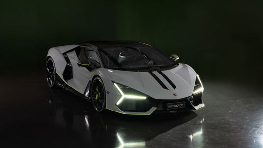 Looksmart 1:43 Lamborghini Revuelto Grigio Hati-Verde Scandal LS543J